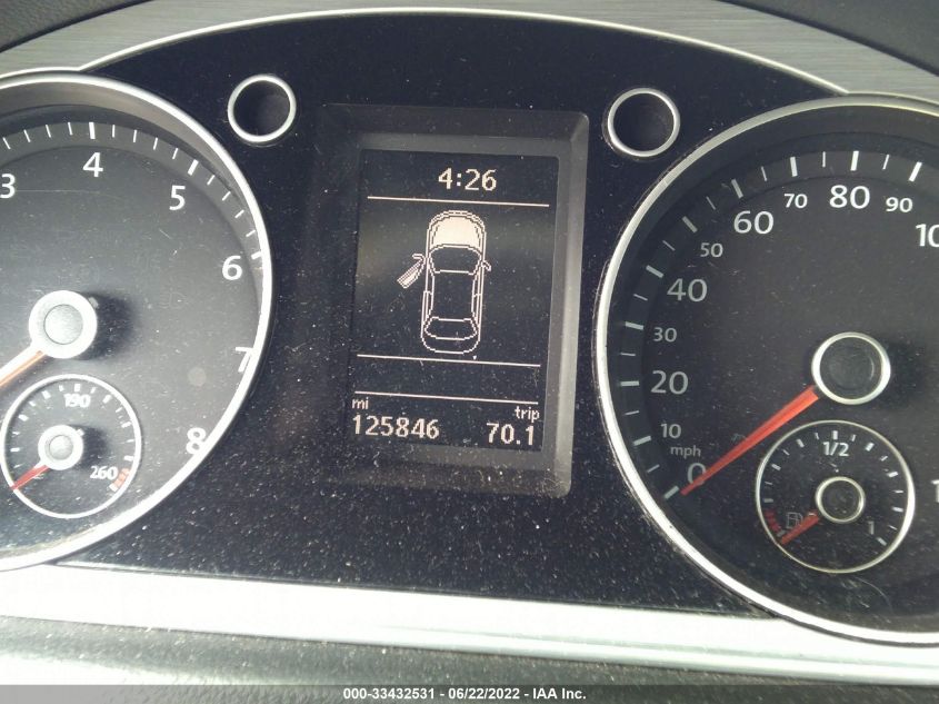 2013 VOLKSWAGEN CC SPORT WVWBP7AN8DE516820