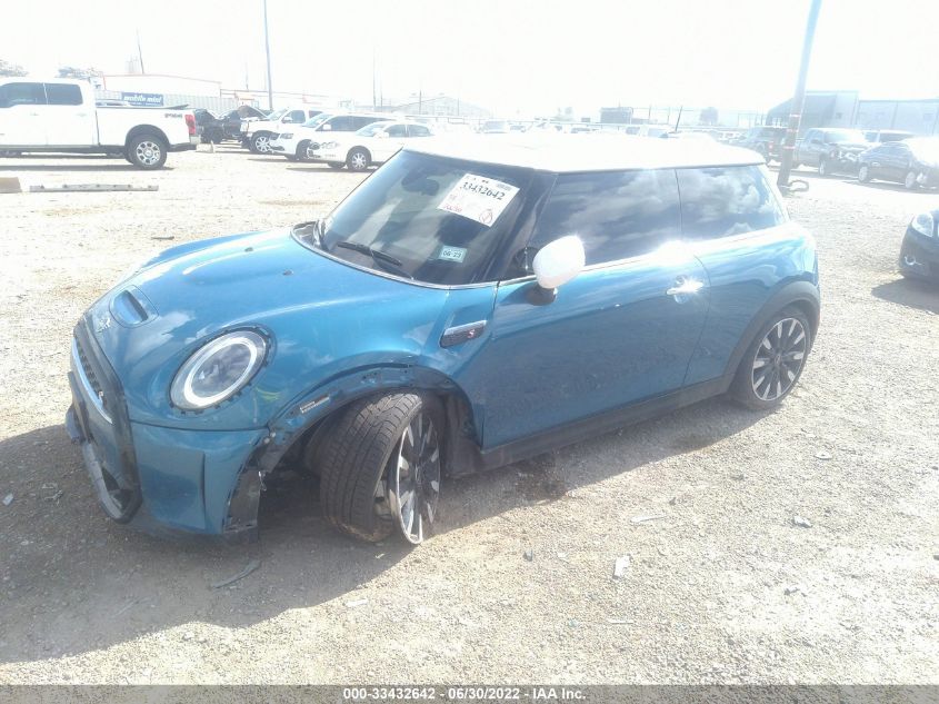 2022 MINI HARDTOP 2 DOOR COOPER S WMW53DH06N2P96304