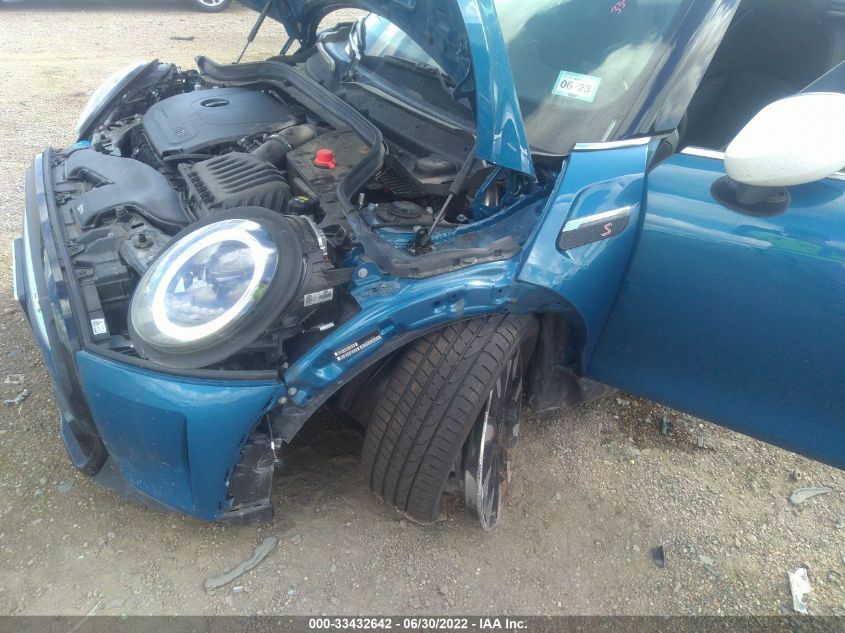 2022 MINI HARDTOP 2 DOOR COOPER S WMW53DH06N2P96304