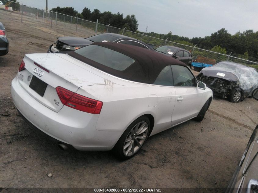 2013 AUDI A5 PREMIUM PLUS WAULFAFH9DN005993