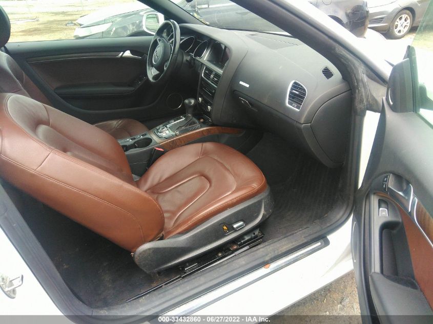 2013 AUDI A5 PREMIUM PLUS WAULFAFH9DN005993