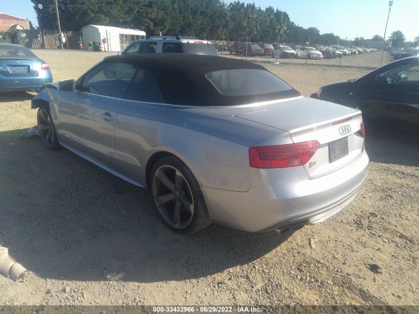 2016 AUDI S5 PREMIUM PLUS WAUC4AFH2GN000628