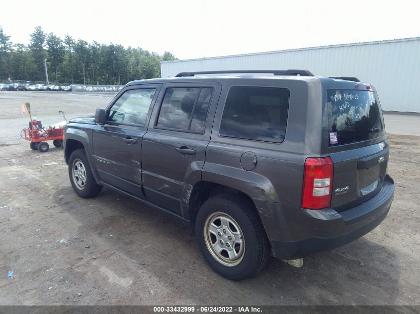 2014 JEEP PATRIOT SPORT 1C4NJRBB5ED898133