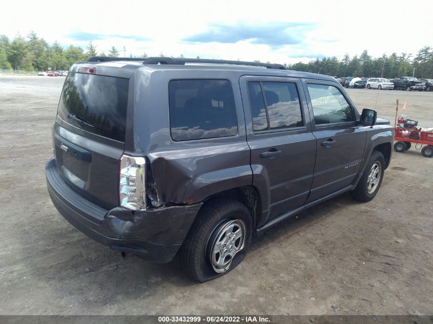 2014 JEEP PATRIOT SPORT 1C4NJRBB5ED898133