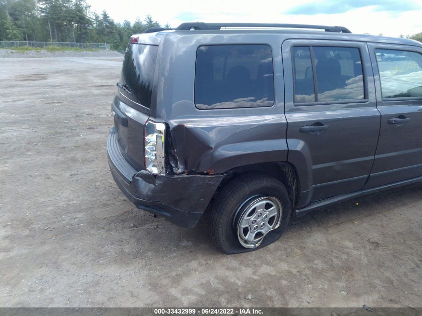 2014 JEEP PATRIOT SPORT 1C4NJRBB5ED898133