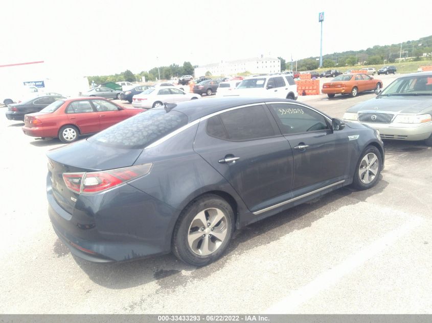 2014 KIA OPTIMA HYBRID LX KNAGM4AD0E5069810