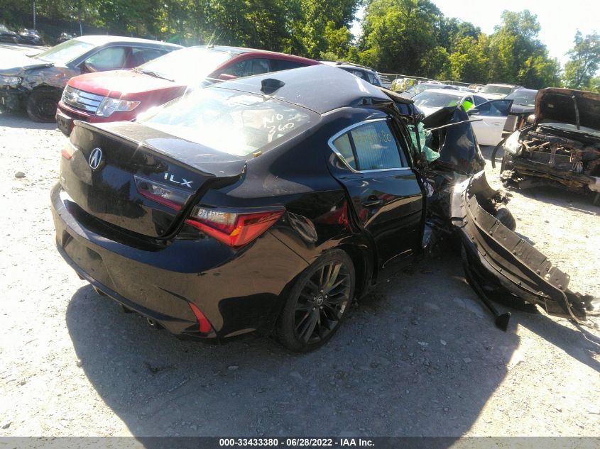 2020 ACURA ILX PKG 19UDE2F89LA006763
