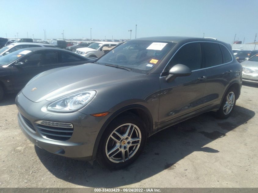 2014 PORSCHE CAYENNE DIESEL WP1AF2A28ELA83163