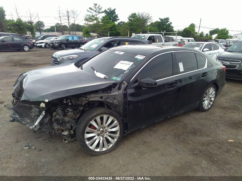 2015 ACURA RLX TECH PKG JH4KC1F56FC001572