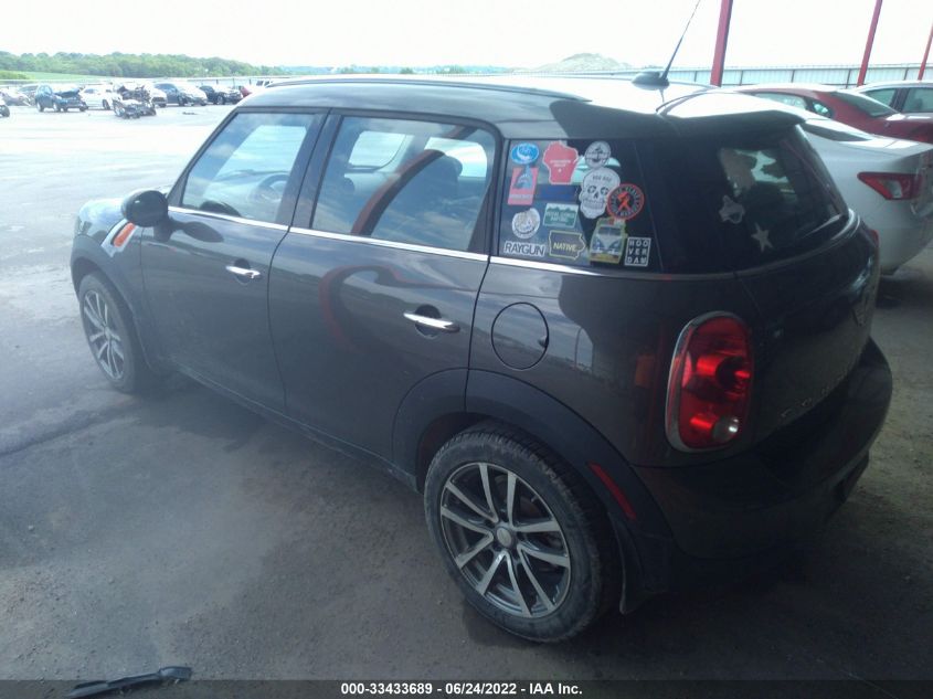 2013 MINI COOPER COUNTRYMAN WMWZB3C56DWM09632