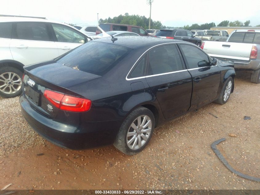2013 AUDI A4 PREMIUM WAUAFAFL4DN030778