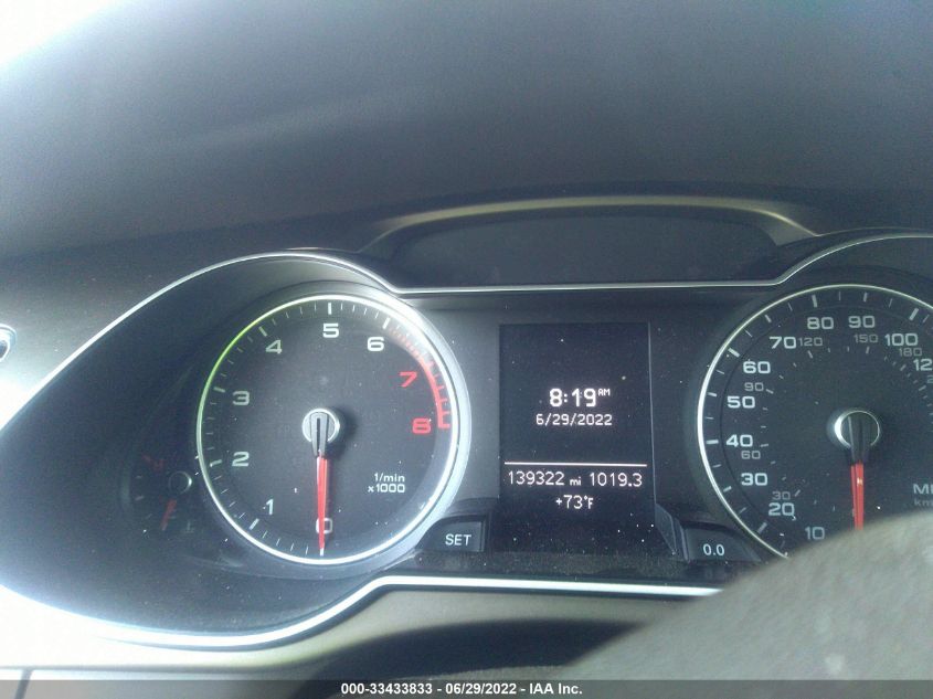 2013 AUDI A4 PREMIUM WAUAFAFL4DN030778