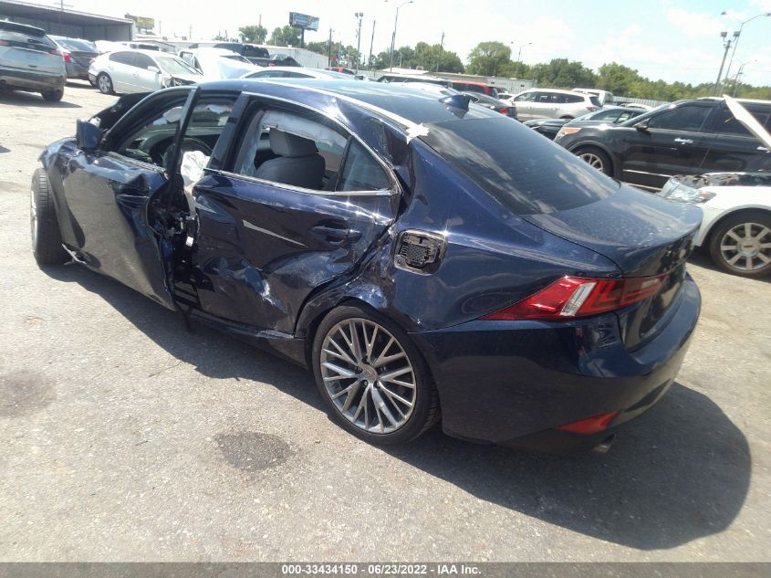 2015 LEXUS IS 250 JTHBF1D29F5078053