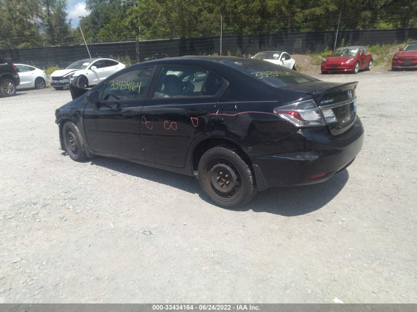 2015 HONDA CIVIC HYBRID 19XFB4F27FE002591