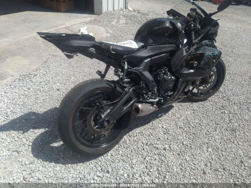 2022 YAMAHA YZFR7 JYARM38E2NA001841