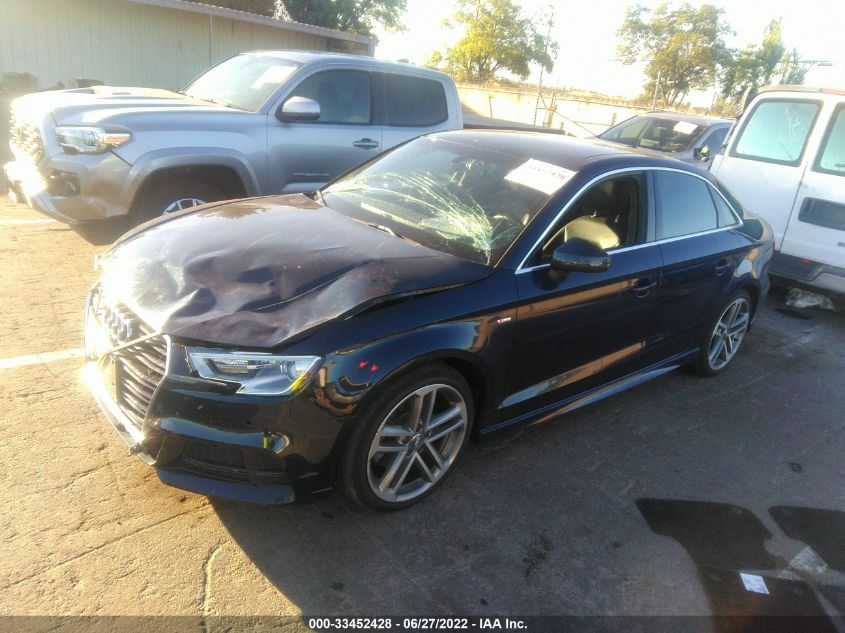 2017 AUDI A3 SEDAN PREMIUM PLUS WAUJ8GFF2H1013983