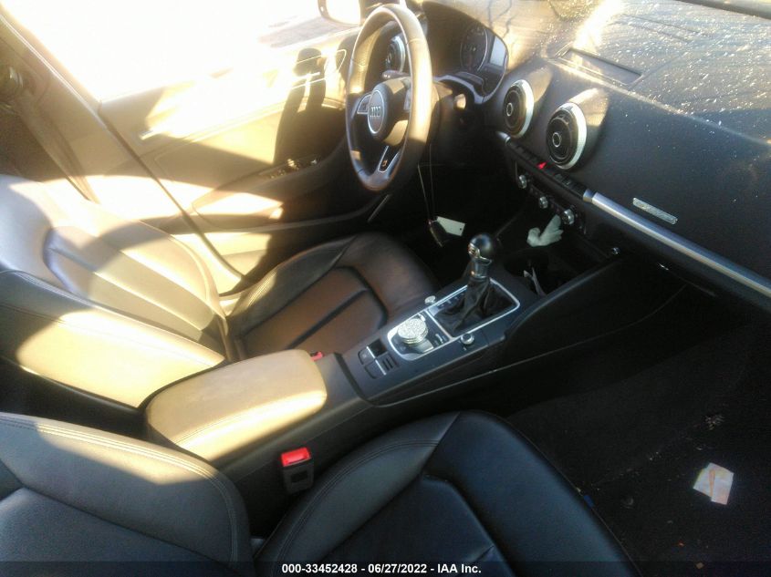 2017 AUDI A3 SEDAN PREMIUM PLUS WAUJ8GFF2H1013983