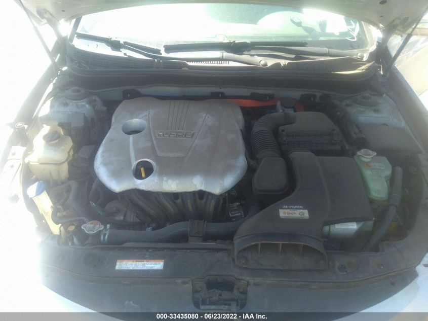 2013 HYUNDAI SONATA HYBRID KMHEC4A47DA095951