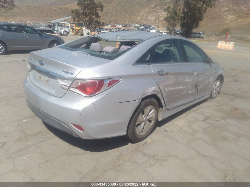 2013 HYUNDAI SONATA HYBRID KMHEC4A47DA095951