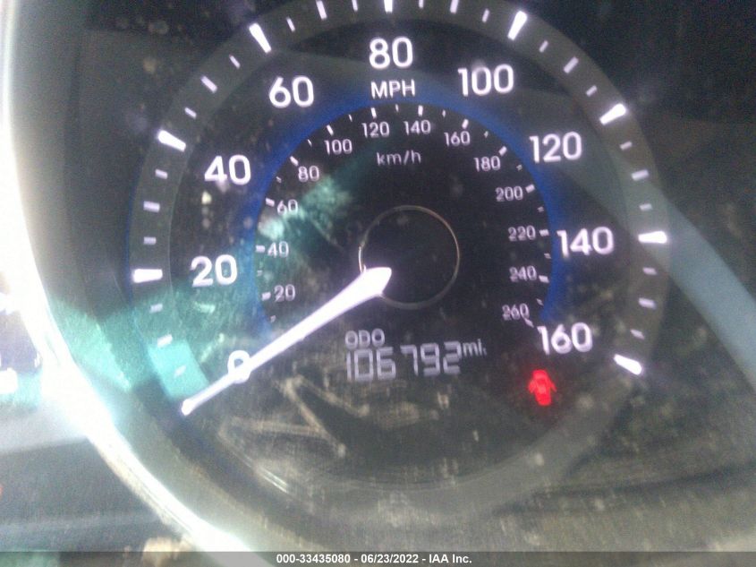 2013 HYUNDAI SONATA HYBRID KMHEC4A47DA095951