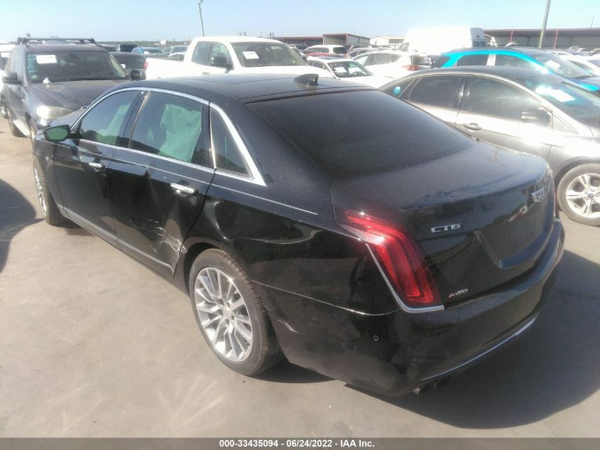 2018 CADILLAC CT6 SEDAN LUXURY AWD 1G6KD5RS6JU100471