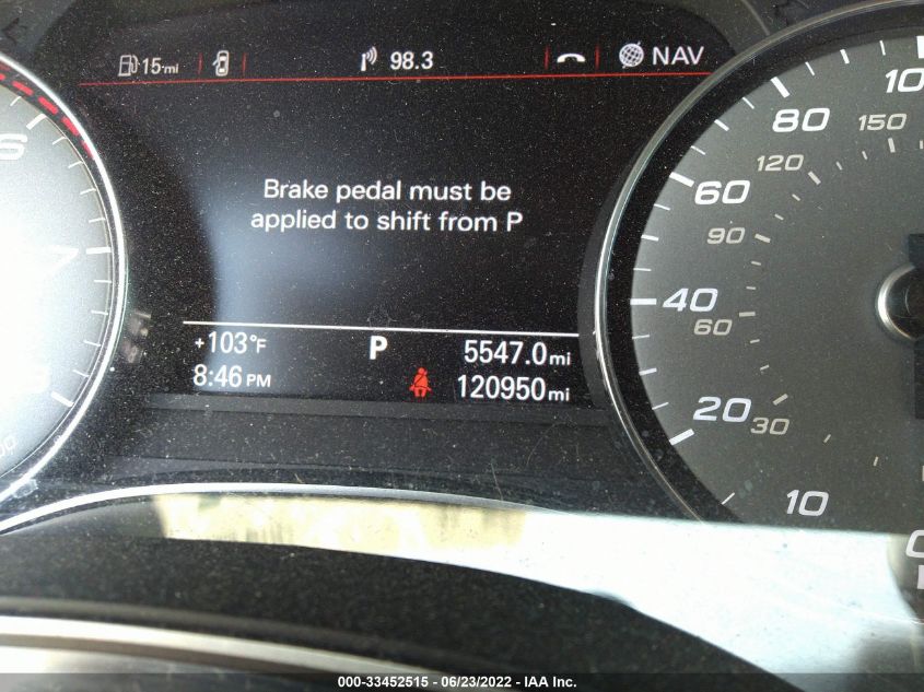 2014 AUDI S6 PRESTIGE WAUF2BFC6EN001565