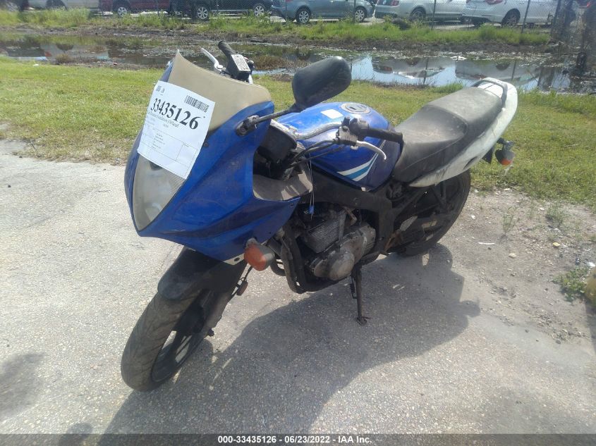 2005 SUZUKI GS500 FK VTTGM51A052103189