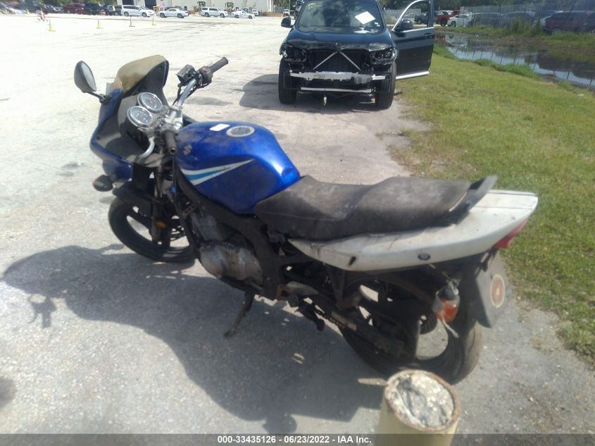 2005 SUZUKI GS500 FK VTTGM51A052103189