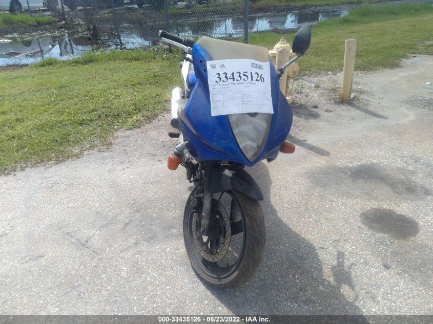 2005 SUZUKI GS500 FK VTTGM51A052103189