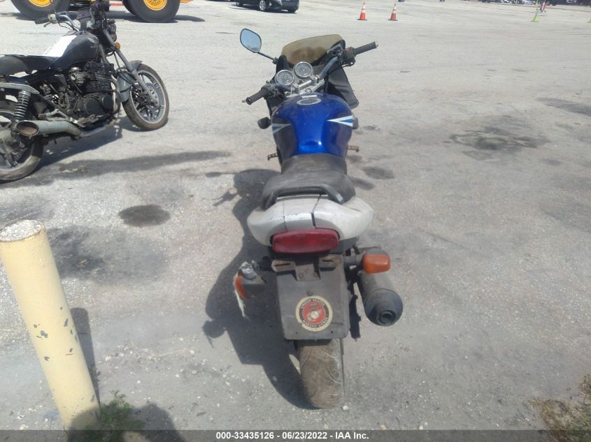2005 SUZUKI GS500 FK VTTGM51A052103189