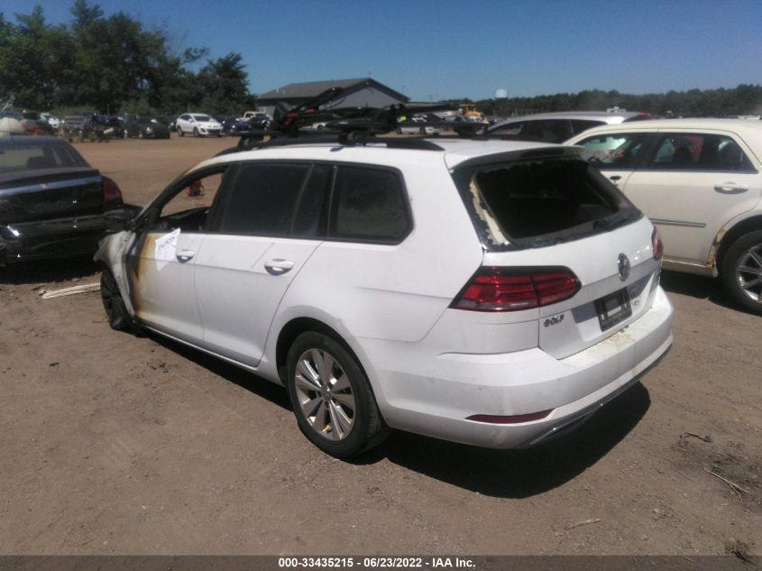 2018 VOLKSWAGEN GOLF SPORTWAGEN S 3VW117AU2JM758879