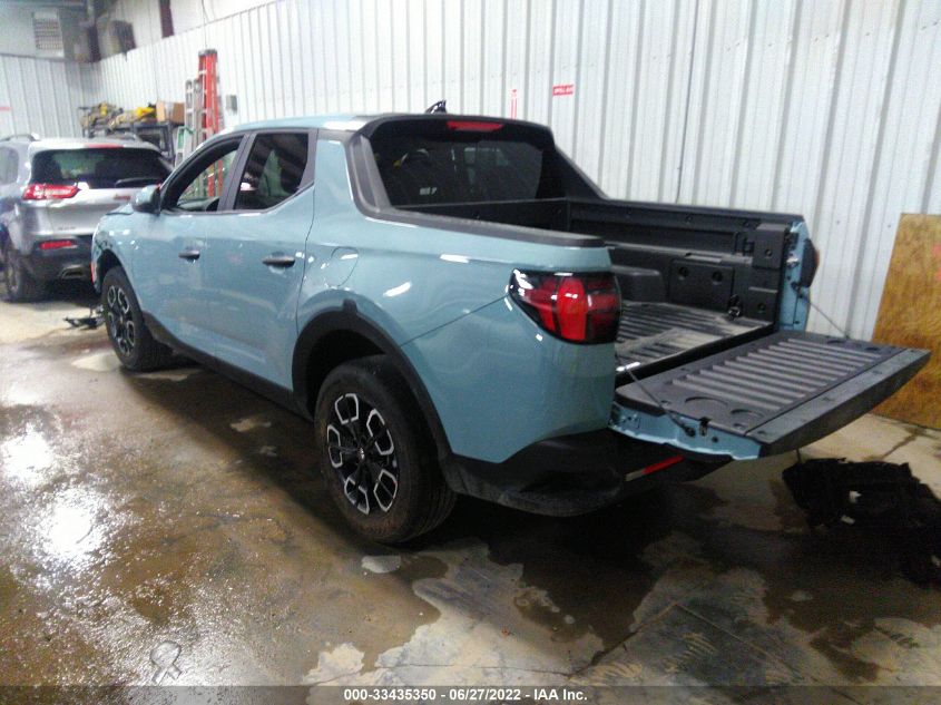 2022 HYUNDAI SANTA CRUZ SEL 5NTJBDAE2NH013912