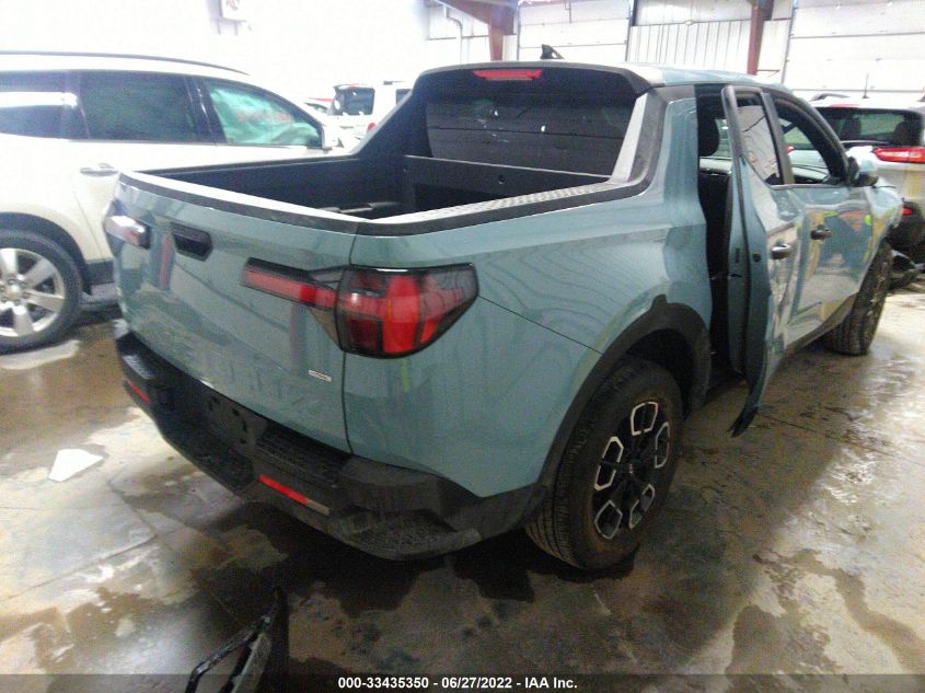 2022 HYUNDAI SANTA CRUZ SEL 5NTJBDAE2NH013912