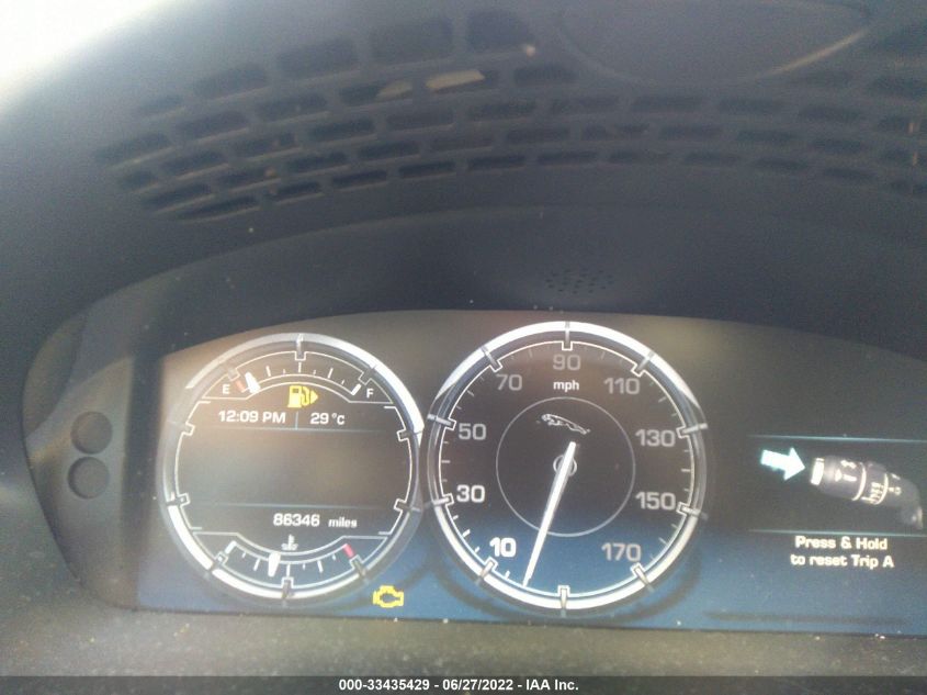 2013 JAGUAR XJ XJL PORTFOLIO SAJWJ2GD7D8V49358