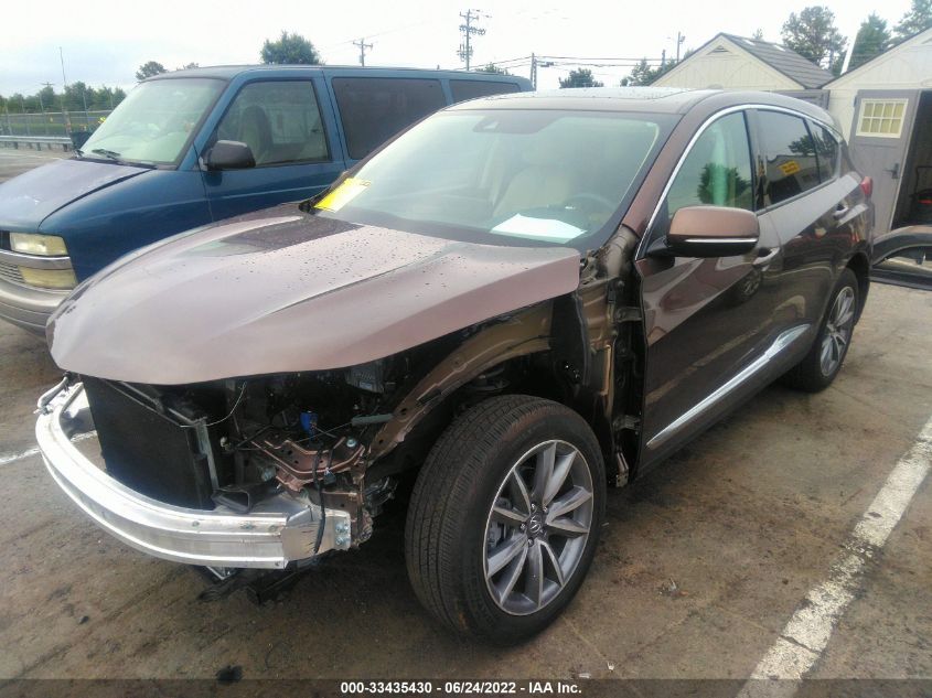2019 ACURA RDX W/TECHNOLOGY PKG 5J8TC1H53KL002855