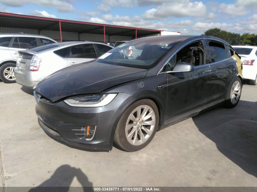 2020 TESLA MODEL X LONG RANGE 5YJXCAE26LF244098