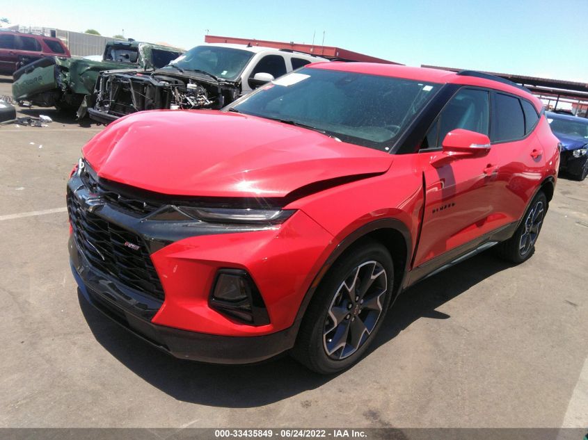 2019 CHEVROLET BLAZER RS 3GNKBJRS9KS632026