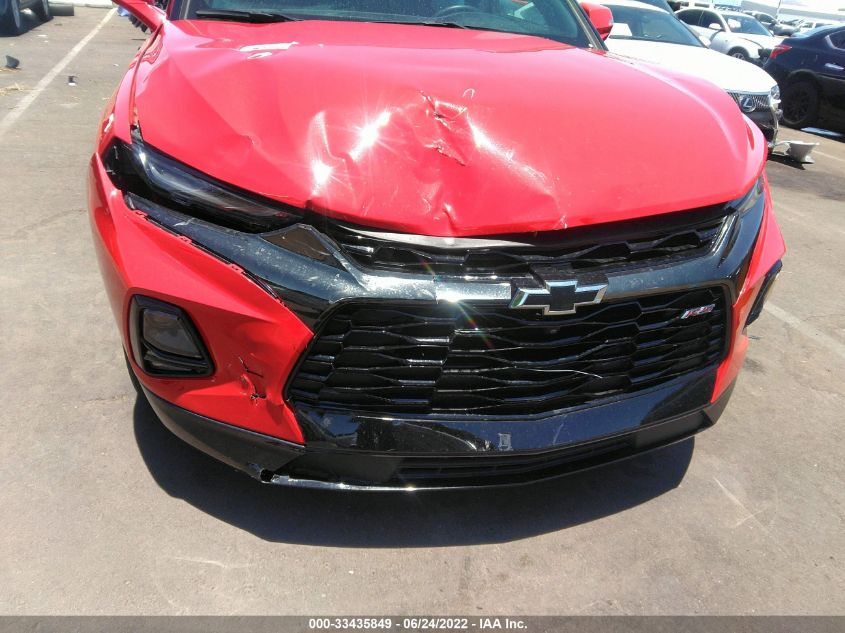 2019 CHEVROLET BLAZER RS 3GNKBJRS9KS632026