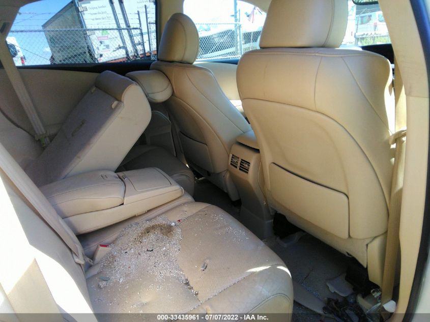2013 LEXUS RX 350 350/BASE/F SPORT 2T2BK1BA1DC187352
