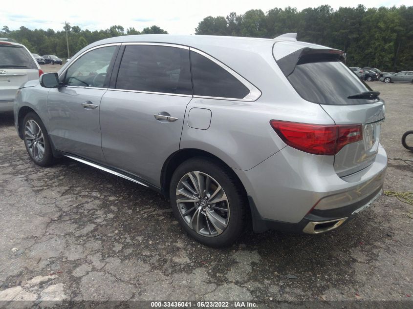 2017 ACURA MDX W/TECHNOLOGY PKG 5FRYD4H54HB011139