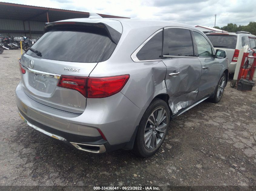 2017 ACURA MDX W/TECHNOLOGY PKG 5FRYD4H54HB011139