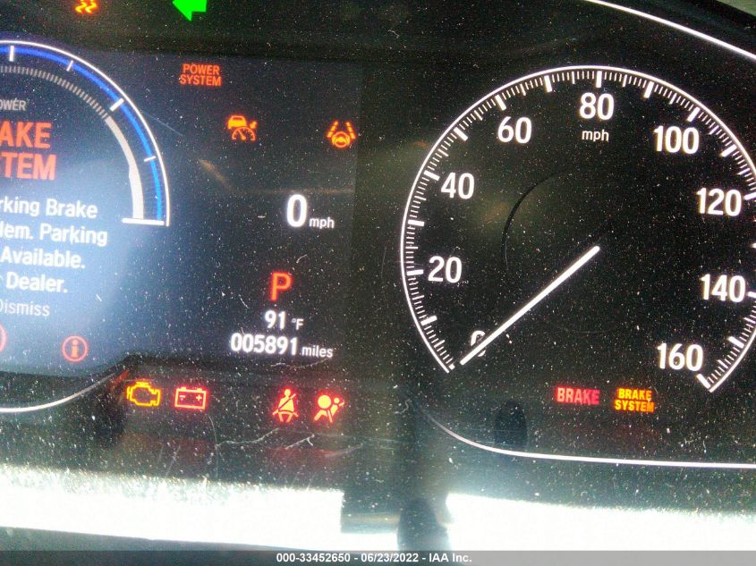2022 HONDA ACCORD HYBRID SPORT 1HGCV3F29NA010604