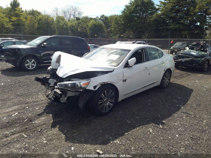 2014 KIA CADENZA PREMIUM KNALN4D75E5134541