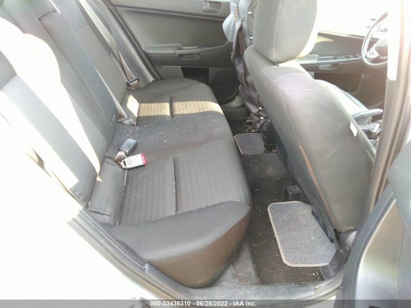 2013 MITSUBISHI LANCER ES JA32U2FUXDU008641