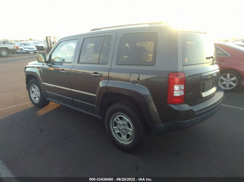 2015 JEEP PATRIOT SPORT 1C4NJPBBXFD145963