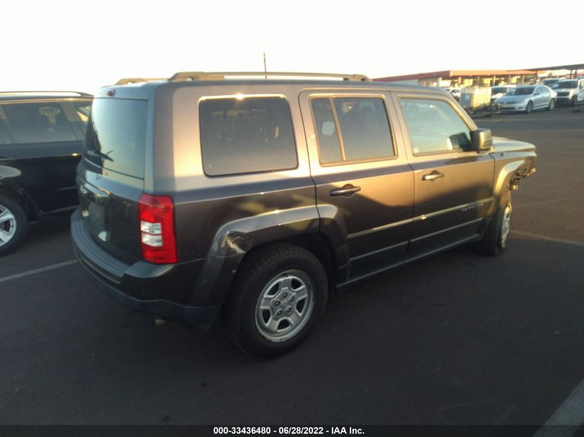 2015 JEEP PATRIOT SPORT 1C4NJPBBXFD145963