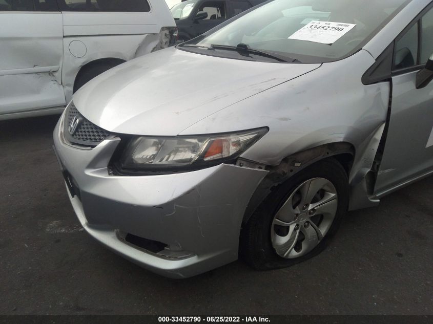 2013 HONDA CIVIC CPE LX 2HGFG3B50DH531962