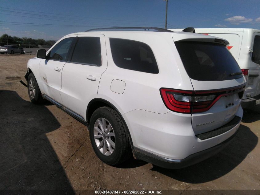 2014 DODGE DURANGO SXT 1C4RDHAG3EC339024