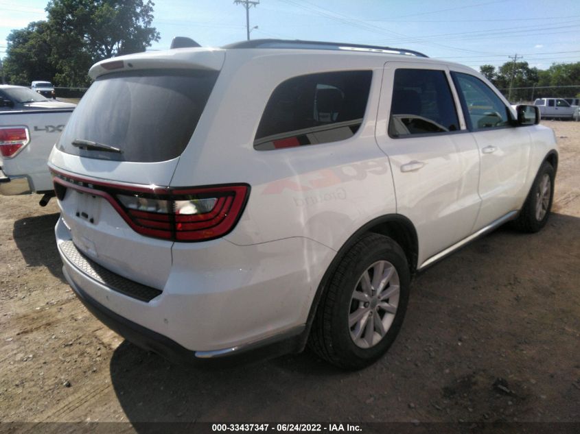 2014 DODGE DURANGO SXT 1C4RDHAG3EC339024