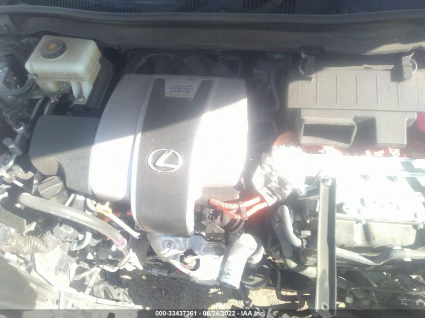 2019 LEXUS RX RX 450H 2T2BGMCA1KC041631